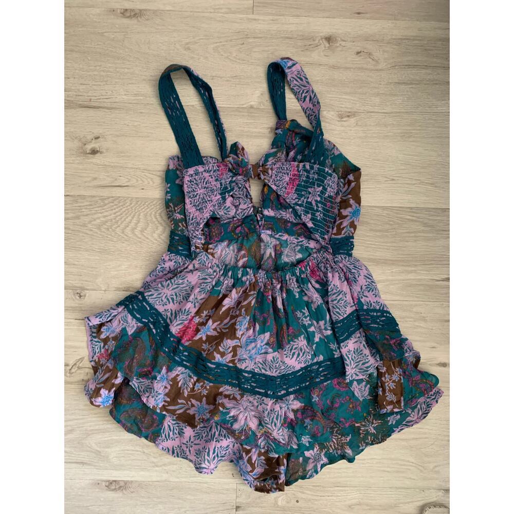 Free People Bali Oletta Romper Size M - Picture 5 of 7